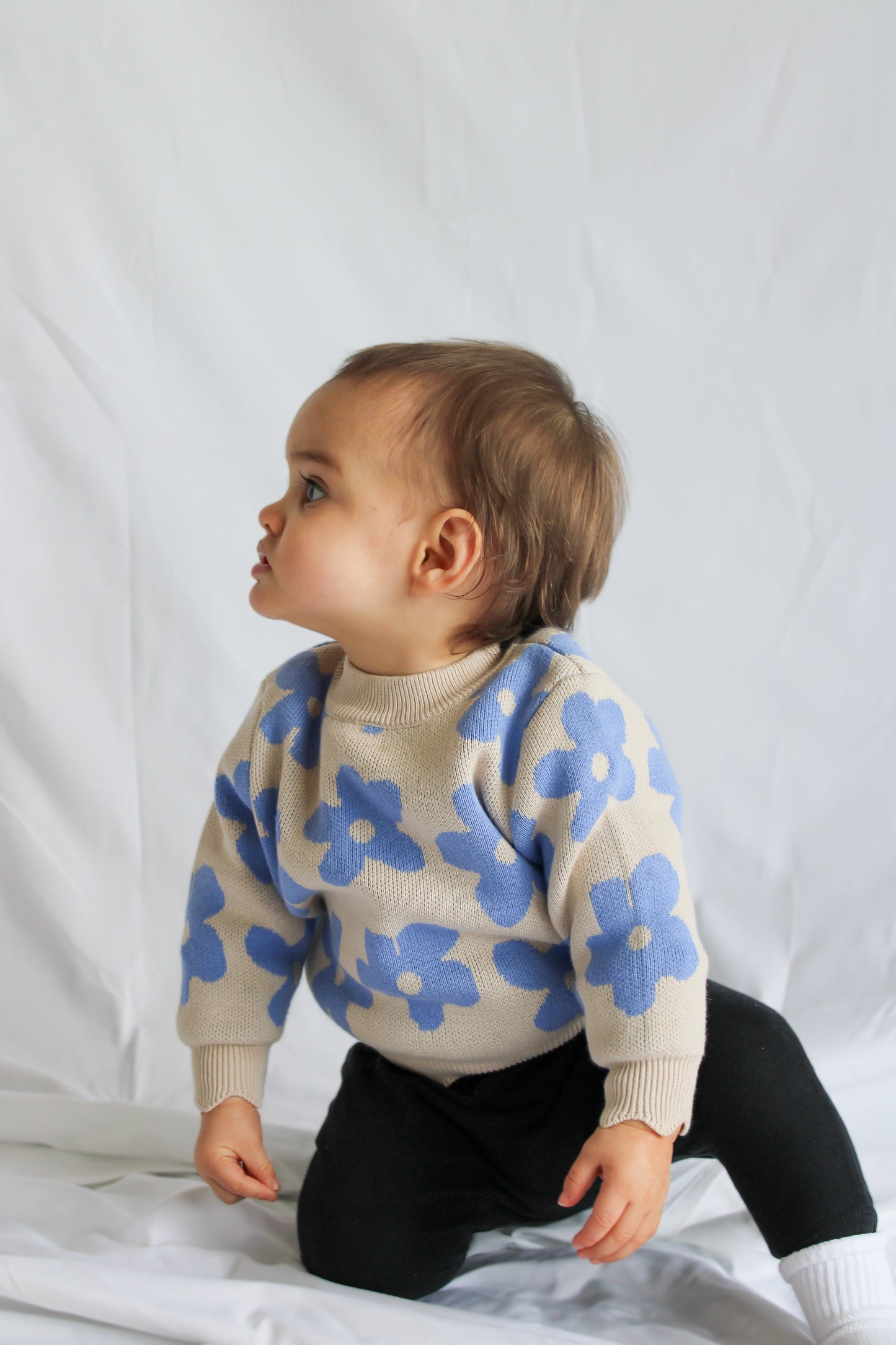 DELILAH JUMPER - CORNFLOWER