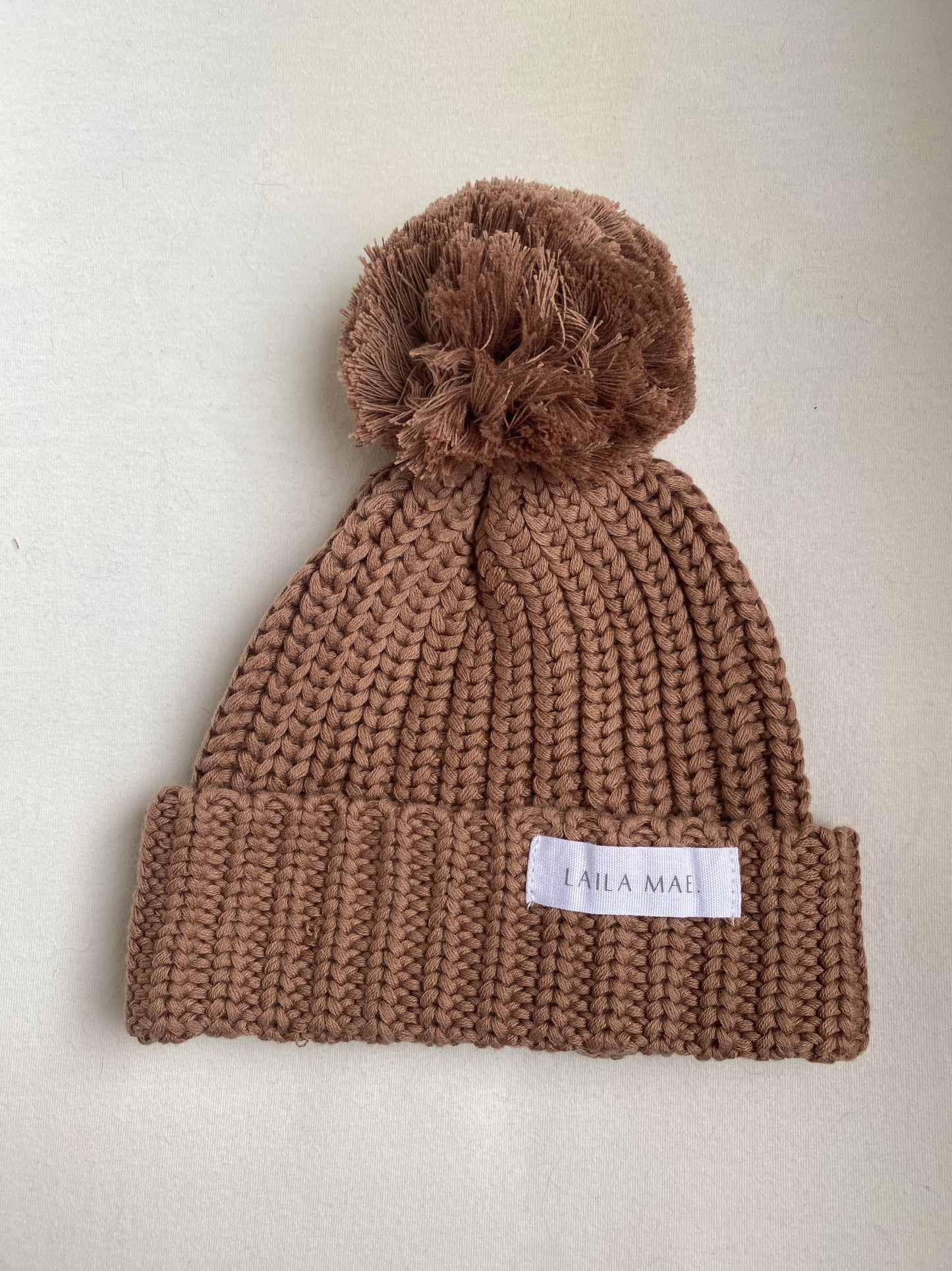 LAILA MAE Beanie Cocoa