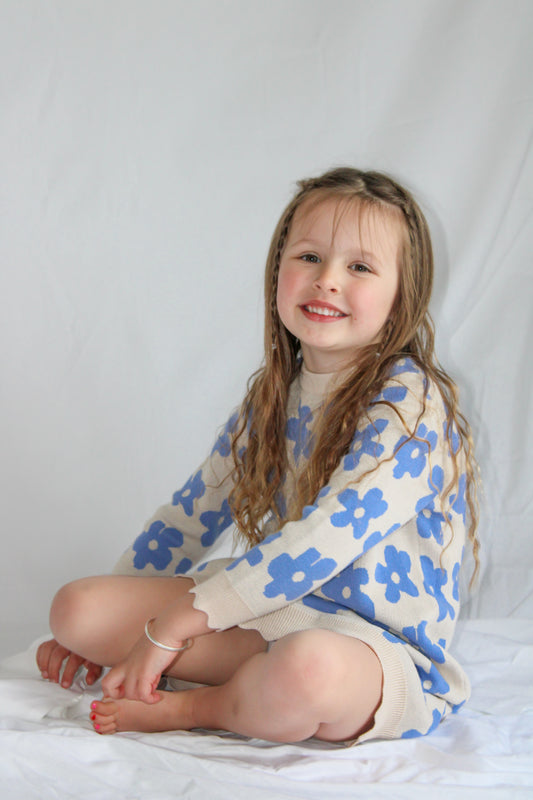 DELILAH DRESS - CORNFLOWER