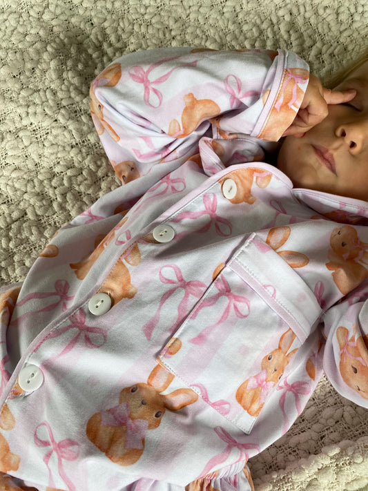 RIBBON BUNNY PYJAMAS